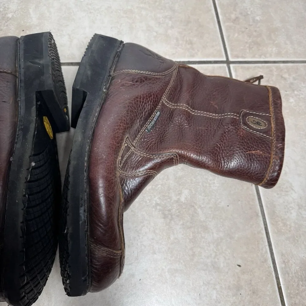 Browning Waterproof Hunting Boots Mens 12 Outdoors Work Brown Leather